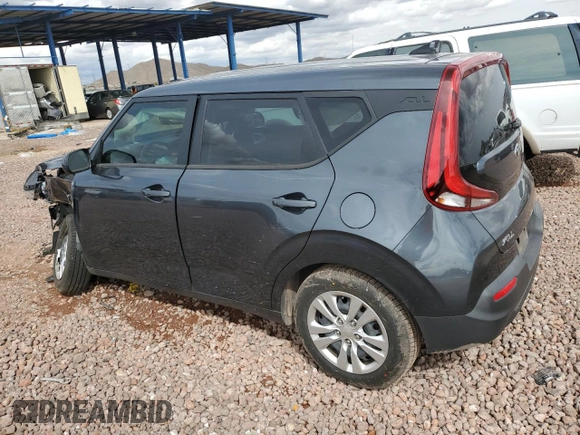 2020 Kia Soul LX with VIN KNDJ23AU5L7107980, listed as a Copart auction lot 49319285 with 50,547 mi miles and Salvage Title. Bid and sale history available at carsss.com. Image 2.