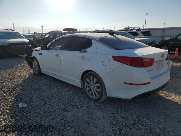 2015 Kia Optima EX with VIN 5XXGN4A76FG427869, listed as a Copart auction lot 47216675 with 159,614 mi miles and Salvage Title. Bid and sale history available at carsss.com. Image 2.