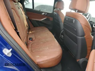 2024 BMW X5 M60i with VIN 5UX33EU08R9T28706, listed as a Copart auction lot 75655144 with 0 mi miles and Non Repairable. Bid and sale history available at carsss.com. Image 11.