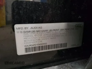 2014 Audi A8 3.0T z VIN WAURGAFD1EN009932, wystawiony jako Copart lot #84607914 z przebiegiem 87 981 mil mil oraz Szkoda całkowita • Salvage title. Historia ofert i sprzedaży dostępna na DreamBid. Obrazek 12.