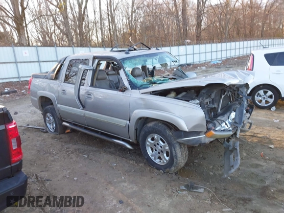 2005 Chevrolet Avalanche LS with VIN 3GNEC12Z75G229431, listed as a IAAI auction lot 41293938 with Not provided miles and . Bid and sale history available at DreamBid. Image 1.