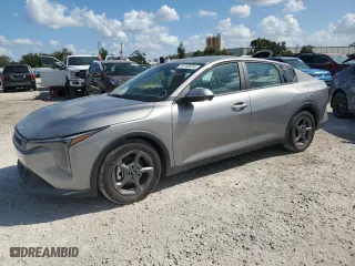 2025 Kia K4 LXS with VIN 3KPFT4DE1SE004812, listed as a Copart auction lot 76748974 with 187 mi miles and Non Repairable. Bid and sale history available at carsss.com. Image 1.
