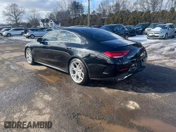 2019 Mercedes-Benz CLS with VIN WDD2J5KB4KA036312, listed as a Copart auction lot 45724215 with 72,656 mi miles and Clean Title. Bid and sale history available at carsss.com. Image 2.