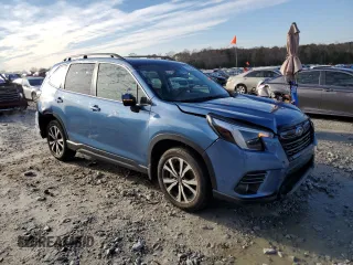 2022 Subaru Forester Limited with VIN JF2SKAPC9NH524329, listed as a Copart auction lot 87952205 with 34,990 mi miles and Salvage Title. Bid and sale history available at carsss.com. Image 4.