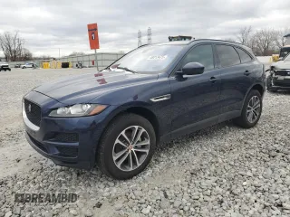 2017 Jaguar F-Pace 20d Premium with VIN SADCJ2BN4HA488443, listed as a Copart auction lot 48013475 with 98,176 mi miles and Clean Title. Bid and sale history available at DreamBid. Image 1.