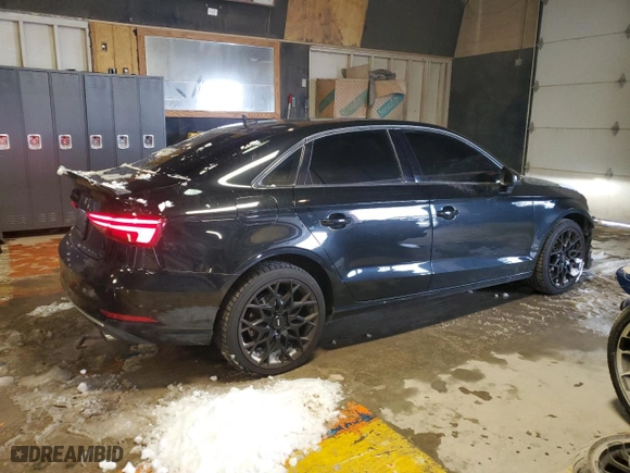 2017 Audi A3 Sedan Premium with VIN WAUB8GFF0H1007765, listed as a Copart auction lot 87031784 with 102,277 mi miles and Salvage Title. Bid and sale history available at carsss.com. Image 3.