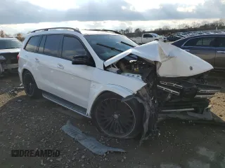 2018 Mercedes-Benz GLS with VIN 4JGDF7FE0JB030810, listed as a Copart auction lot 77595324 with 0 mi miles and Clean Title. Bid and sale history available at carsss.com. Image 4.