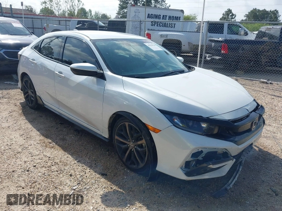 2021 Honda Civic Sport with VIN SHHFK7H46MU217885, listed as a IAAI auction lot 41942520 with 82,328 mi miles and . Bid and sale history available at DreamBid. Image 1.