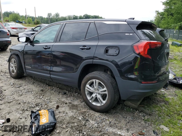 2021 GMC Terrain SLE with VIN 3GKALTEV8ML331424, listed as a Copart auction lot 61716814 with 8,814 mi miles and Salvage Title. Bid and sale history available at carsss.com. Image 2.