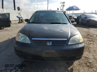 2001 Honda Civic DX with VIN 2HGES16271H566802, listed as a Copart auction lot 43362825 with 238,734 mi miles and Clean Title. Bid and sale history available at carsss.com. Image 5.
