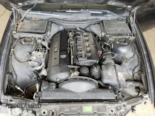 2001 BMW 5 Series 530iA with VIN WBADT63461CF04935, listed as a Copart auction lot 61252214 with 186,050 mi miles and Salvage Title. Bid and sale history available at carsss.com. Image 11.