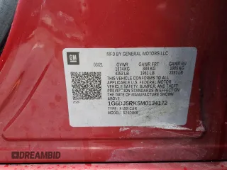 2021 Cadillac CT4 Luxury z VIN 1G6DJ5RK5M0134172, wystawiony jako Copart lot #43145415 z przebiegiem 83 054 mil mil oraz Szkoda całkowita • Salvage title. Historia ofert i sprzedaży dostępna na DreamBid. Obrazek 15.
