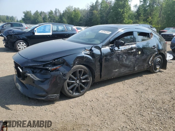2022 Mazda 3 Premium with VIN JM1BPAML0N1517945, listed as a Copart auction lot 63263285 with 48,889 mi miles and Clean title. Bid and sale history available at DreamBid. Image 1.