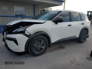2024 Nissan Rogue S z VIN 5N1BT3AA1RC689904, wystawiony jako Copart lot #53093295 z przebiegiem 27 759 mil mil oraz Szkoda całkowita • Salvage title. Historia ofert i sprzedaży dostępna na DreamBid. Obrazek 1.