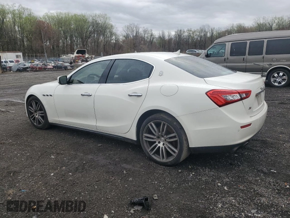 2015 Maserati Ghibli S Q4 z VIN ZAM57RTA3F1131562, wystawiony jako Copart lot #51953055 z przebiegiem 81 822 mil mil oraz Tytuł czysty. Historia ofert i sprzedaży dostępna na DreamBid. Obrazek 2.
