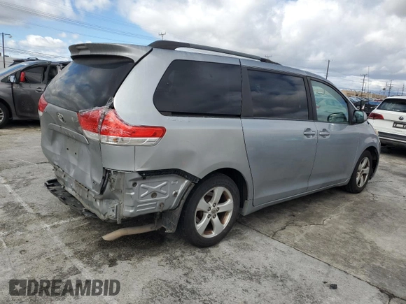 2011 Toyota Sienna LE AAS with VIN 5TDKK3DC3BS112395, listed as a Copart auction lot 48169005 with 179,801 mi miles and Salvage Title. Bid and sale history available at DreamBid. Image 3.