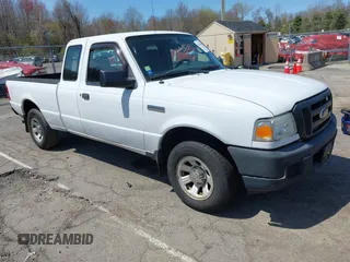 2007 Ford Ranger XL with VIN 1FTYR14D87PA23135, listed as a IAAI auction lot 42102410 with 319,393 mi miles. Bid and sale history available at carsss.com. Image 1.