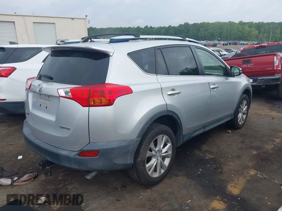 2013 Toyota RAV4 Limited with VIN JTMYFREV7D5017624, listed as a IAAI auction lot 42122599 with 174,613 mi miles and . Bid and sale history available at DreamBid. Image 4.