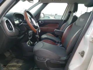 2014 FIAT 500L Trekking with VIN ZFBCFADH2EZ006597, listed as a Copart auction lot 71991734 with 126,092 mi miles and Salvage Title. Bid and sale history available at carsss.com. Image 7.