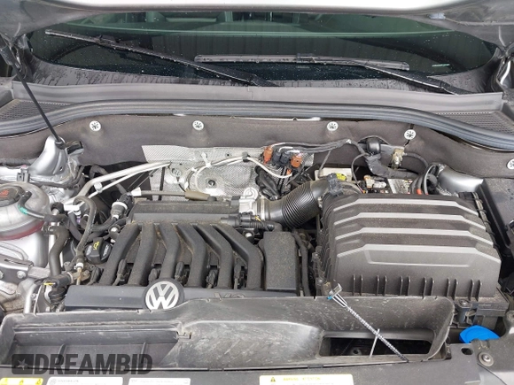 2023 Volkswagen Atlas SE z VIN 1V2HE2CA0PC222291, wystawiony jako IAAI lot #42431536 z przebiegiem 23 114 mil mil oraz . Historia ofert i sprzedaży dostępna na DreamBid. Obrazek 10.