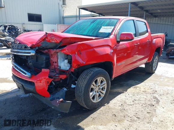 2020 GMC Canyon 2WD SLE with VIN 1GTG5CEN5L1120042, listed as a IAAI auction lot 41646040 with 66,787 mi miles. Bid and sale history available at carsss.com. Image 18.