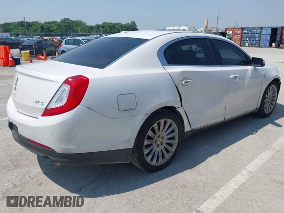 2013 Lincoln MKS with VIN 1LNHL9DK2DG606838, listed as a IAAI auction lot 42454441 with 163,475 mi miles and . Bid and sale history available at DreamBid. Image 4.