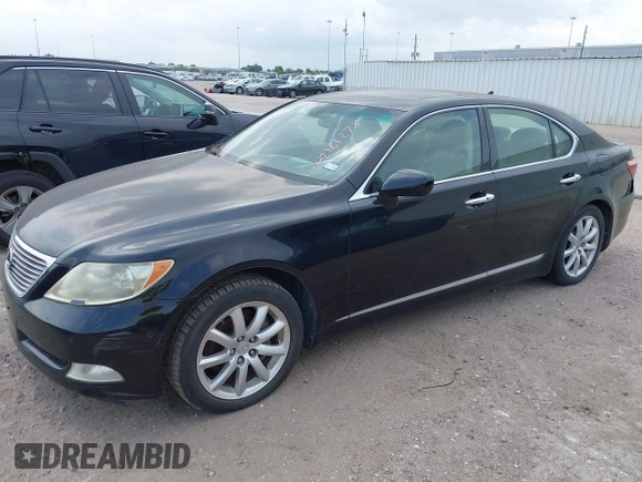 2008 Lexus LS 460 with VIN JTHBL46FX85054924, listed as a IAAI auction lot 42161278 with 1 mi miles. Bid and sale history available at carsss.com. Image 17.