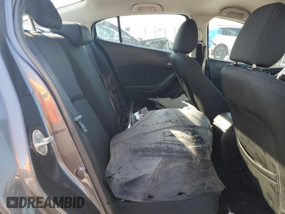 2015 Mazda 3 i SV with VIN JM1BM1T77F1247420, listed as a Copart auction lot 47079835 with 155,968 mi miles and Salvage Title. Bid and sale history available at carsss.com. Image 10.