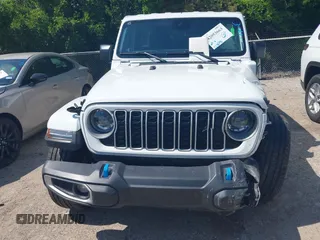 2024 Jeep Wrangler Sahara with VIN 1C4RJXP60RW292413, listed as a IAAI auction lot 42053663 with 22,808 mi miles and . Bid and sale history available at DreamBid. Image 12.