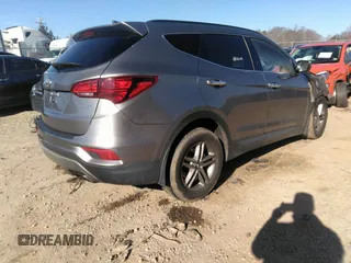 2018 Hyundai Santa Fe Sport 2.4L with VIN 5XYZU3LB7JG548261, listed as a IAAI auction lot 41142178 with 1 mi miles. Bid and sale history available at carsss.com. Image 4.