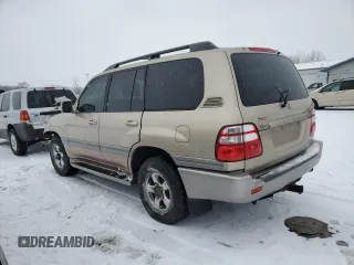 2005 Toyota Land Cruiser with VIN JTEHT05JX52079339, listed as a Copart auction lot 45147495 with 308,435 mi miles and Salvage Title. Bid and sale history available at carsss.com. Image 2.
