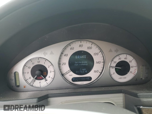 2006 Mercedes-Benz E 500 z VIN WDBUF70J76A883405, wystawiony jako Copart lot #58378925 z przebiegiem 117 433 mil mil oraz Szkoda całkowita • Salvage title. Historia ofert i sprzedaży dostępna na DreamBid. Obrazek 9.