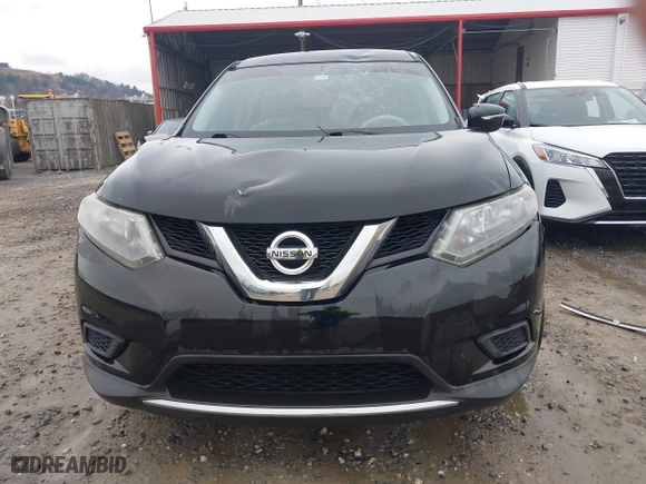 2015 Nissan Rogue S with VIN 5N1AT2MT0FC926994, listed as a IAAI auction lot 41607277 with 104,969 mi miles. Bid and sale history available at carsss.com. Image 13.