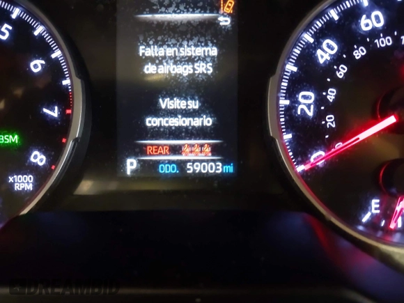 2019 Toyota RAV4 XLE with VIN 2T3P1RFV8KW057323, listed as a IAAI auction lot 42510231 with 59,003 mi miles and . Bid and sale history available at DreamBid. Image 16.