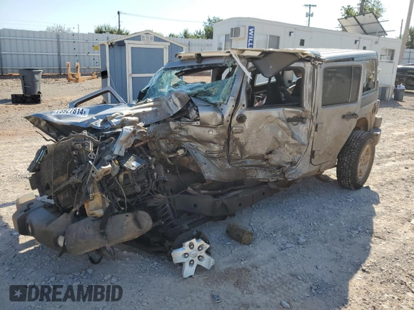 2016 Jeep Wrangler Unlimited Sport RHD with VIN 1C4BJWKG8GL307198, listed as a Copart auction lot 75927814 with Not provided miles and Non repairable. Bid and sale history available at DreamBid. Image 1.