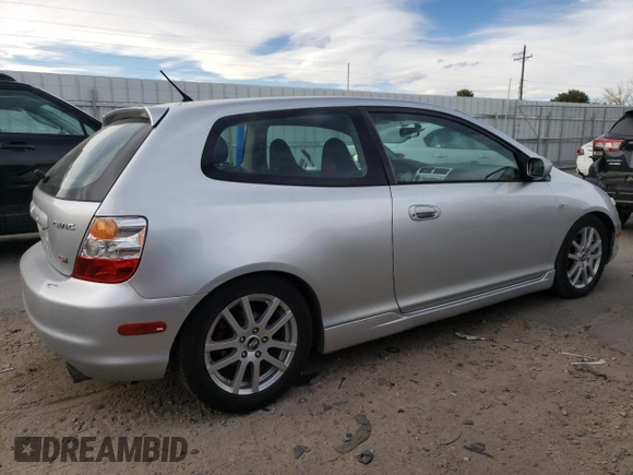 2004 Honda Civic Si with VIN SHHEP33574U501760, listed as a Copart auction lot 50566595 with 81,751 mi miles and Clean Title. Bid and sale history available at DreamBid. Image 3.