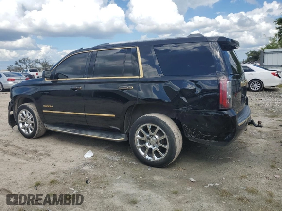 2016 GMC Yukon Denali with VIN 1GKS1CKJ7GR219660, listed as a Copart auction lot 69989044 with 186,195 mi miles and Clean Title. Bid and sale history available at carsss.com. Image 2.