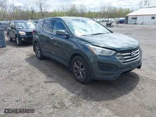 2013 Hyundai Santa Fe Sport with VIN 5XYZTDLB7DG016604, listed as a IAAI auction lot 42078223 with 317,675 mi miles. Bid and sale history available at carsss.com. Image 1.