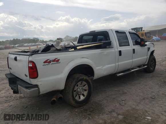 2008 Ford F-350 XL with VIN 1FTWW31R38EA41177, listed as a Copart auction lot 54195915 with 288,601 mi miles and Salvage Title. Bid and sale history available at DreamBid. Image 3.