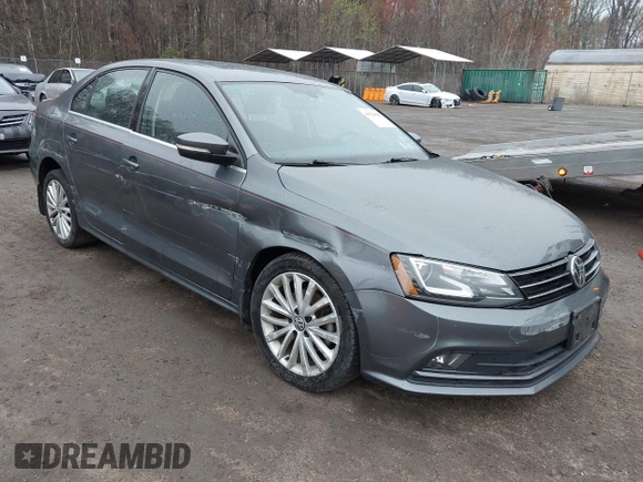 2016 Volkswagen Jetta Sedan 1.8T SEL with VIN 3VWL17AJ4GM251702, listed as a IAAI auction lot 41924085 with 93,605 mi miles. Bid and sale history available at carsss.com. Image 1.