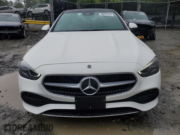 2025 Mercedes-Benz C 300 z VIN W1KAF4HB3SR254984, wystawiony jako Copart lot #57838265 z przebiegiem 3 014 mil mil oraz Czysty tytuł • Clean title. Historia ofert i sprzedaży dostępna na DreamBid. Obrazek 5.