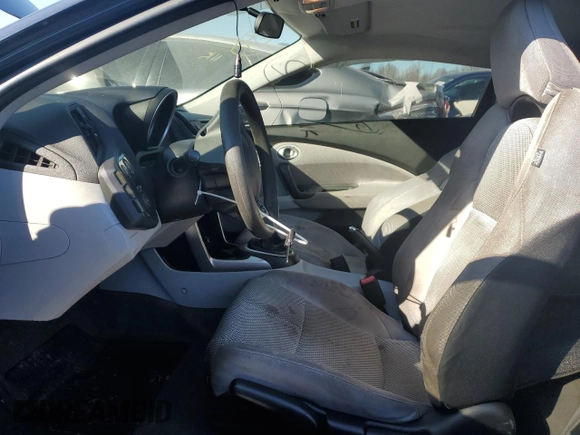 2011 Honda CR-Z with VIN JHMZF1C43BS001014, listed as a Copart auction lot 80738864 with 187,246 mi miles and Non Repairable. Bid and sale history available at carsss.com. Image 7.