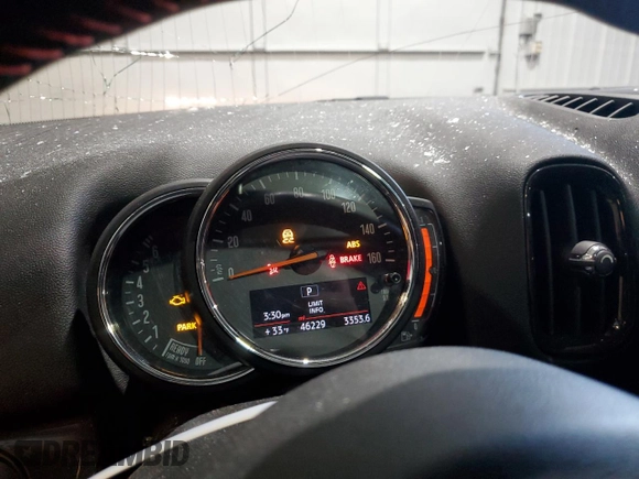 2019 MINI Countryman Cooper S with VIN WMZYT5C56K3J88152, listed as a Copart auction lot 83868844 with 46,229 mi miles and Salvage Title. Bid and sale history available at carsss.com. Image 9.
