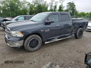 2016 Ram 1500 Big Horn with VIN 1C6RR7TT8GS153081, listed as a Copart auction lot 56372125 with 123,781 mi miles and Salvage title. Bid and sale history available at DreamBid. Image 1.