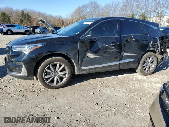 2019 Acura RDX w/Technology Pkg with VIN 5J8TC2H53KL003445, listed as a Copart auction lot 46869404 with 83,867 mi miles. Bid and sale history available at carsss.com. Image 1.