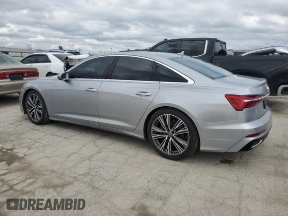 2019 Audi A6 Premium Plus with VIN WAUL2AF21KN041472, listed as a Copart auction lot 54169205 with 102,414 mi miles and Clean Title. Bid and sale history available at carsss.com. Image 2.