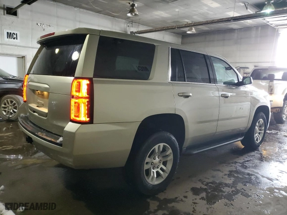 2016 Chevrolet Tahoe Commercial with VIN 1GNSKFEC8GR324884, listed as a Copart auction lot 88979785 with 109,458 mi miles and Clean Title. Bid and sale history available at carsss.com. Image 3.