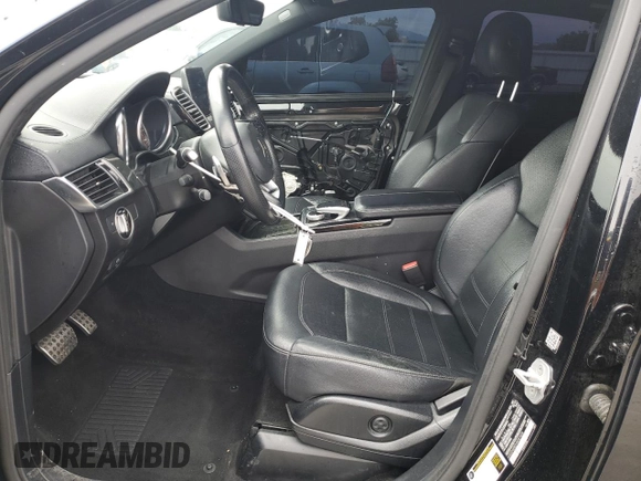 2017 Mercedes-Benz GLE 43 AMG with VIN 4JGED6EB2HA081608, listed as a Copart auction lot 55968675 with 80,218 mi miles and Salvage title. Bid and sale history available at DreamBid. Image 7.