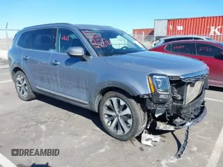 2020 Kia Telluride S with VIN 5XYP6DHC3LG012550, listed as a IAAI auction lot 41673606 with 97,155 mi miles and . Bid and sale history available at DreamBid. Image 1.