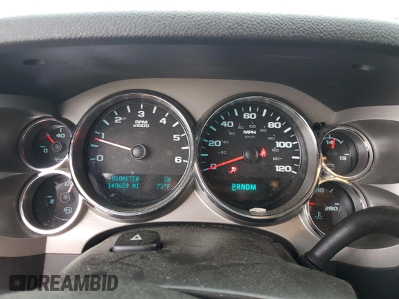2013 Chevrolet Silverado 1500 LT with VIN 3GCPCSE02DG153586, listed as a Copart auction lot 51762165 with 149,659 mi miles and Salvage Title. Bid and sale history available at DreamBid. Image 9.